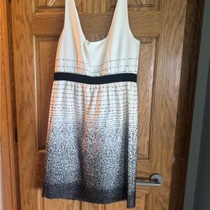Kate Spade Black and White Sleeveless Sundress